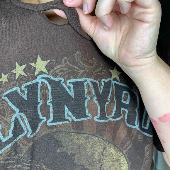 Lynyrd Skynyrd Sweet Home Alabama Brown Band Rock Graphic Short Sleeve T Shirt - Picture 2 of 3